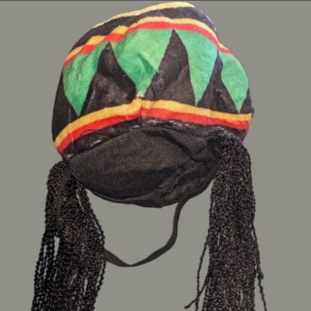 PET SUPPLIES PLUS RASTA DREDLOCKS HAT DOG SIZE S/M - Picture 3 of 9